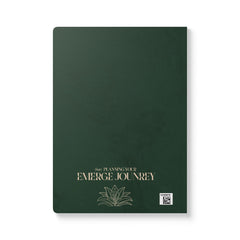 Daily Journal — You Are Becoming | Green Floral Softcover Notebook