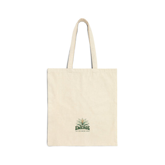 I Carry Purpose Canvas Tote Bag — Inspirational Eco-Friendly Grocery & Everyday Shopper
